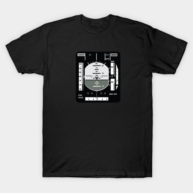 Electronic flight instrument system EFIS T-Shirt by Avion